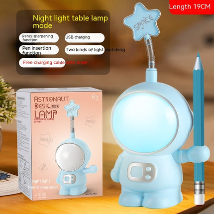 Rabbit Led Mini Small Table Household Desk Small Night Lamp