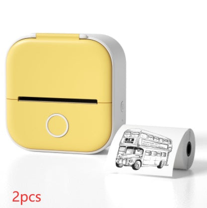 Portable Mini Thermal Label Printer Bluetooth Inkless Pocket Printer