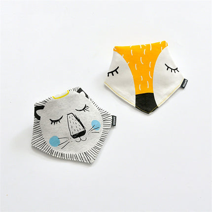 Dog saliva towel pet triangle towel