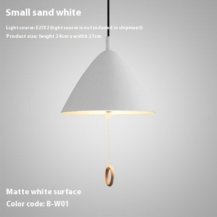 Nordic Triangular Pendant Light – Colourful Modern Droplight (27/33/40cm)