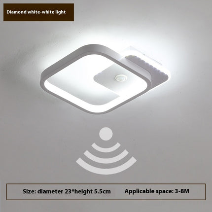 Human Induction LED Lamp – Modern Minimalist Wall Light | Ikeame