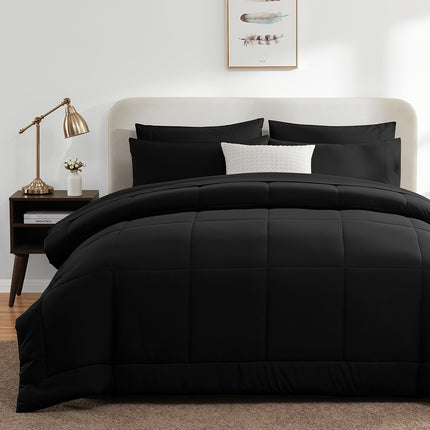 Block Colour Luxury 4-Piece Bedding Set