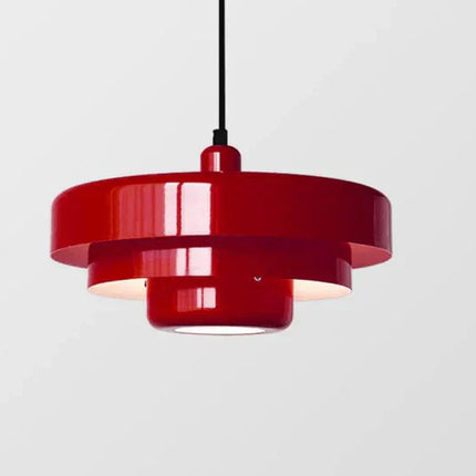 Nordic Danish Rainbow Retro Cake Chandelier – Triple Layer Gloss Finish