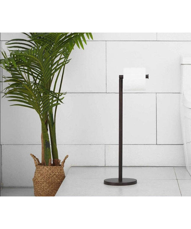 Vertical Toilet Roll Storage Rack — Stainless Steel