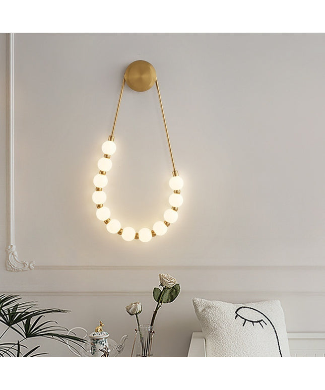 Simple Bedroom Creative Warm High-grade Light Luxury Wall Lamp