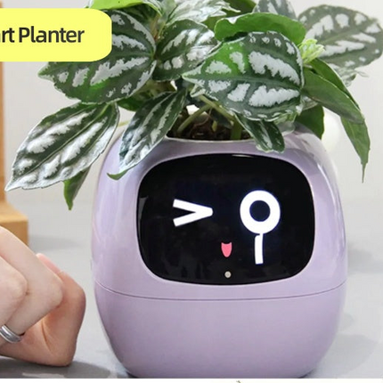 IVY Smart Planter AI Interactive Plant Pot with Expressions