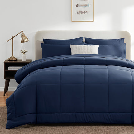 Block Colour Luxury 4-Piece Bedding Set