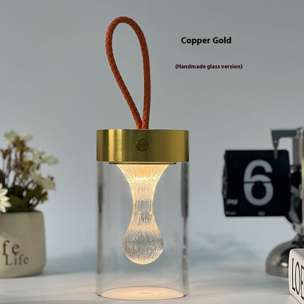 Stalactite Water Drop Charging Portable Outdoor Camping Night Light