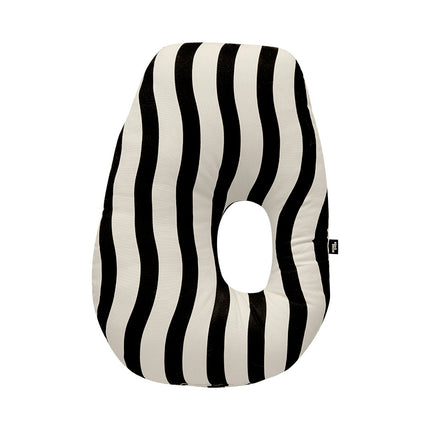 Monochrome Artistic Cushion – Cotton Modern Pillow & Covers | Ikeame