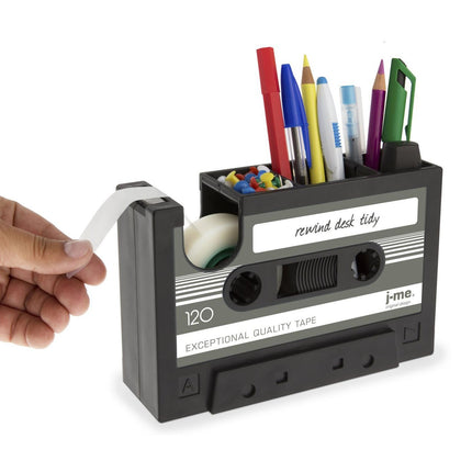 📼 Cassette Tape Desk Organiser – Retro Style, Modern Function