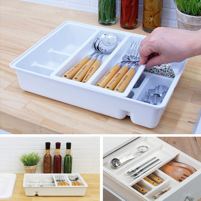 Drawer Storage Box – Ideal for Cutlery & Stationery, Organiser | Ikeame