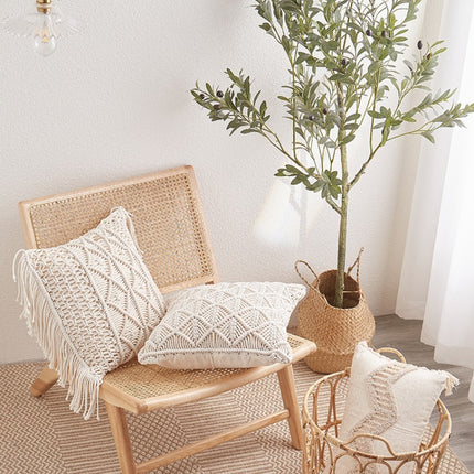 Ins bohemian pillow hand-woven sofa cushion – Trendy & Practical for Daily Living