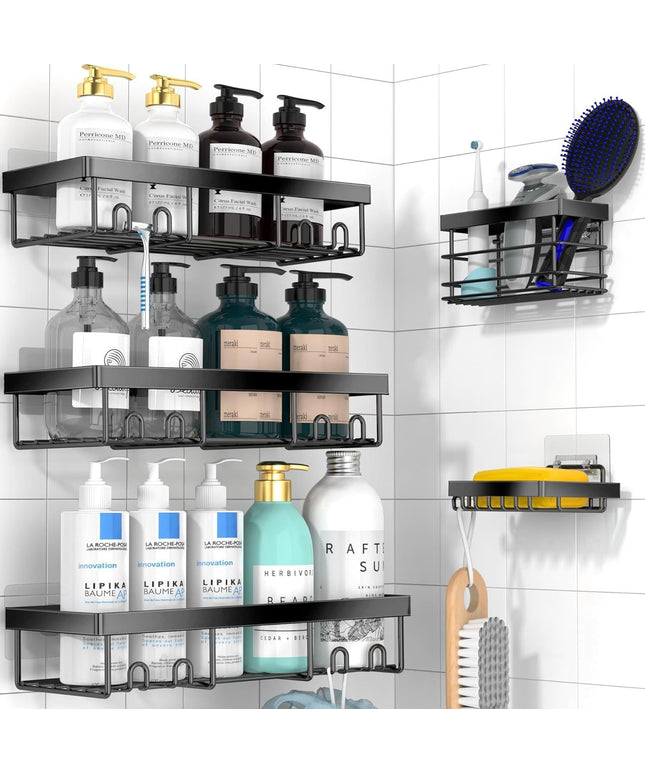Punch-free Wall Hanging Decoration-type Bathroom Rack