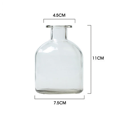 Nordic Glass Vase | Coloured Decorative Flower Vase