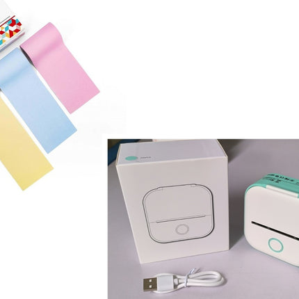 Portable Mini Thermal Label Printer Bluetooth Inkless Pocket Printer