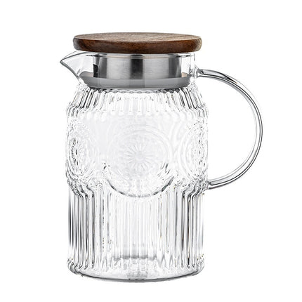 High-borosilicate Glass Cold Water Pitcher High-temperature Resistant