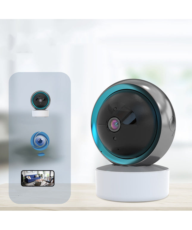 360° Indoor Wireless Surveillance Camera – Full HD 1080P Smart Security with Memory Options