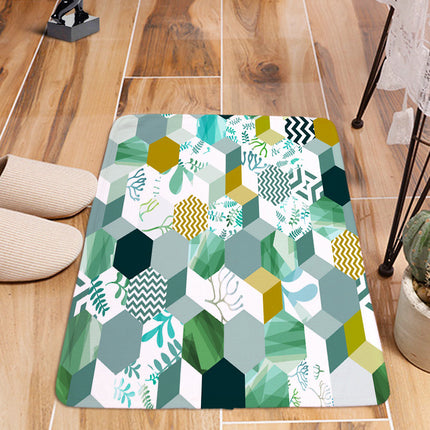 Bathroom absorbent non-slip cushion seat carpet