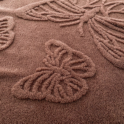 Taffon solid color cut flower butterfly blanket milk fiber cover – Trendy & Practical for Daily Living