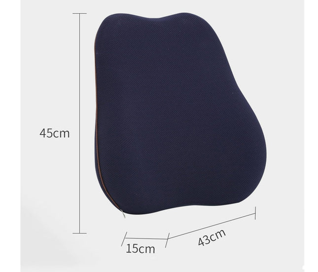 Memory Foam Waist Cushion | Ergonomic Back Support Pillow