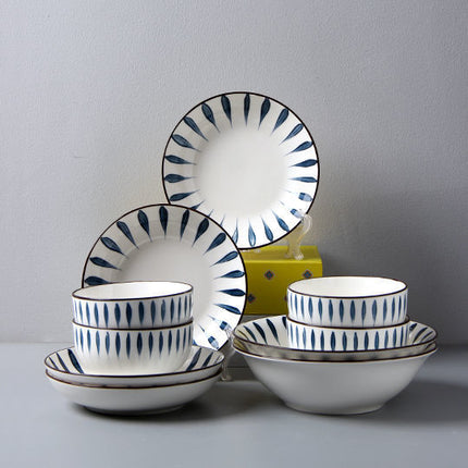 Bone China Tableware Set | Japanese Style Dinner Set