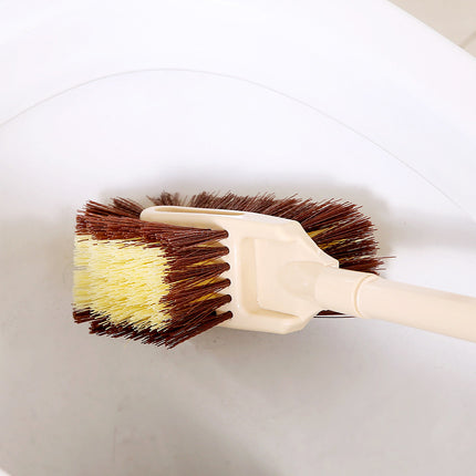 Imitation Wood Toilet Brush – Long Handle Bathroom Cleaner | Ikeame