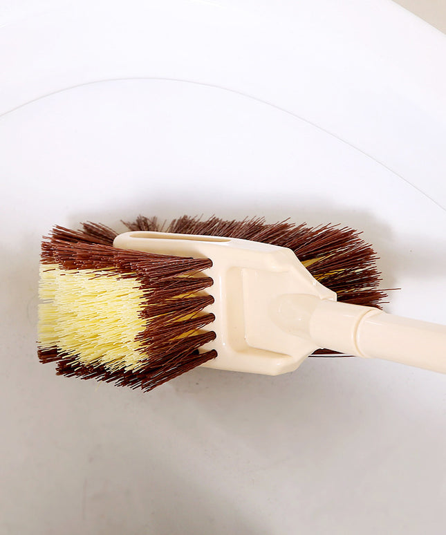 Imitation Wood Toilet Brush – Long Handle Bathroom Cleaner | Ikeame