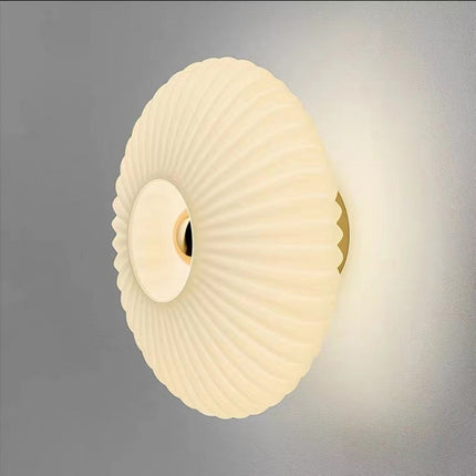 French-Style Bauhaus Glass Wall Lamp – Nordic Iron & Glass Wall Light