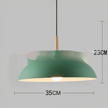 Modern Minimalist Pendant Chandelier – Colourful Ceiling Light (32cm / 35cm / 45cm)