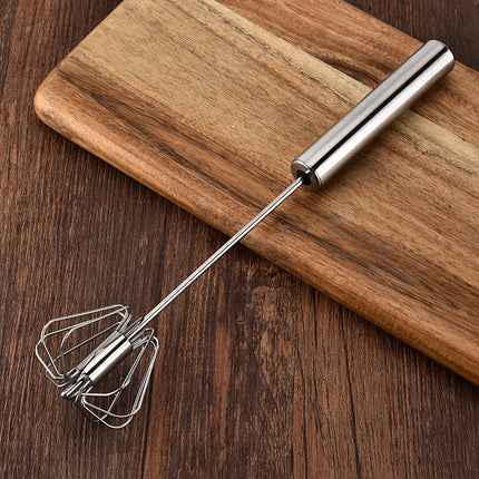 Semi Automatic Egg Beater | Stainless Steel Hand Whisk