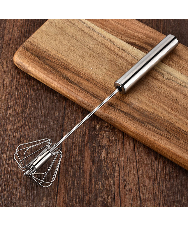 Semi Automatic Egg Beater | Stainless Steel Hand Whisk
