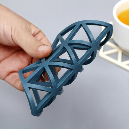 Silicone Coaster Set | Heat Resistant Hexagon Table Mats