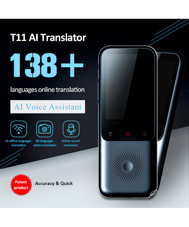 Intelligent Voice Translator – 138+ Languages, Pocket-Sized AI Device | Ikeame
