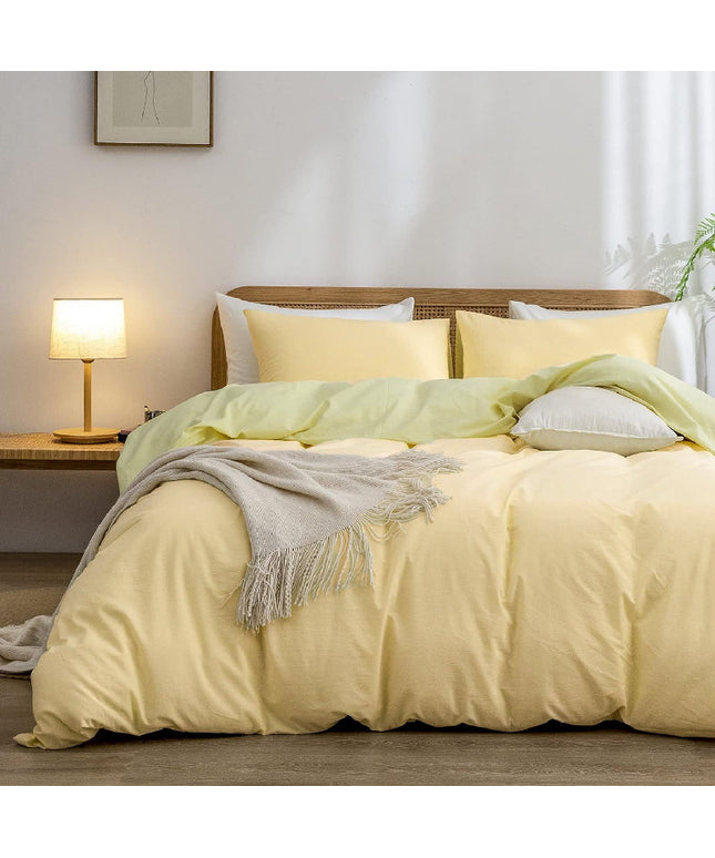 Reversible Bedding Set | Soft Brushed Duvet Cover