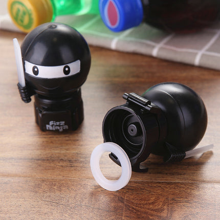 Fizz Ninja Carbonated Drink Saver | Leak-Proof Fizzy Bottle Lid