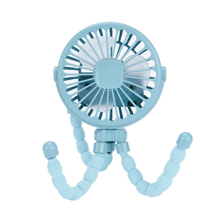 Multi-Functional Mini Fan – USB Rechargeable with Flexible Tripod Legs
