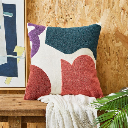 Geometric Embroidered Cushion Covers - 29 Designs | Modern Nordic Pillowcases