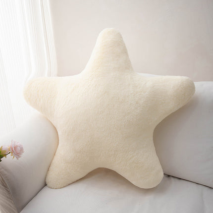Super Soft Star Pillow – Cream or Sage Green | Cosy & Cute Cushion