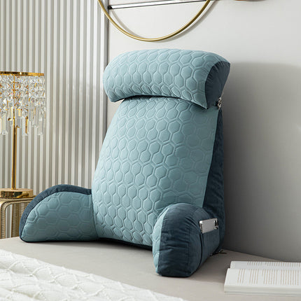 Large Ice Silk Backrest Cushion – 9 colours to choose from