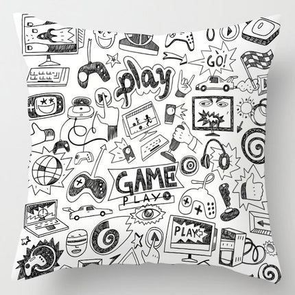 Gaming Cushion Cover in various designs