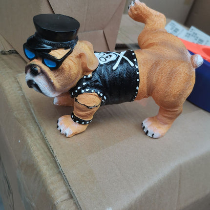Pissing Dog Resin Crafts Decoration Garden