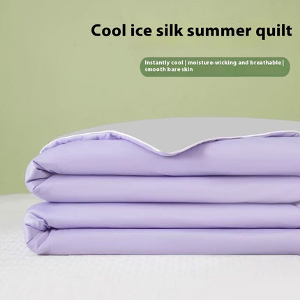 Cooling Quilt | Ice Silk Summer Blanket