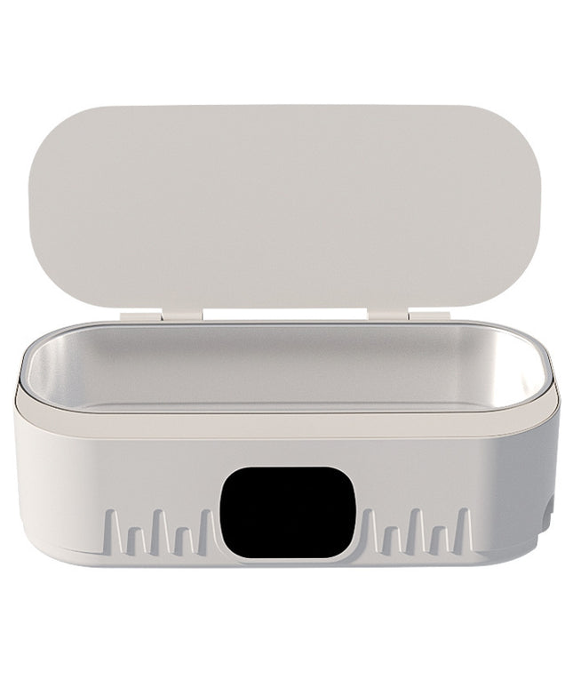 Ultrasonic Jewellery & Glasses Cleaner – White & Pink