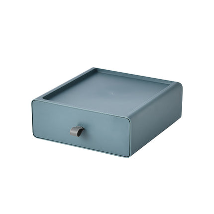 Stackable Storage Drawer Boxes Desk Makeup Organiser Set