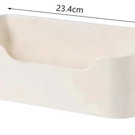 Light Luxury Bathroom Wall-mounted Slippers Storage Rack