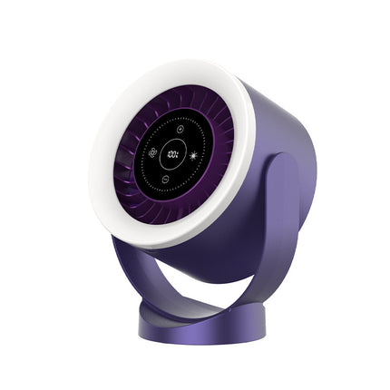 Rechargeable Desk Fan with LED Display | Adjustable Cooling Fan & Light