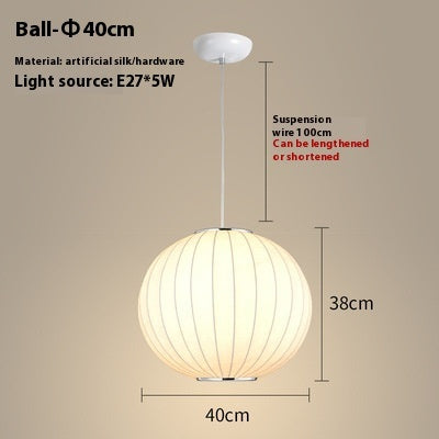 Fabric Dining Roomliving Room Chandelier Lantern Lamp