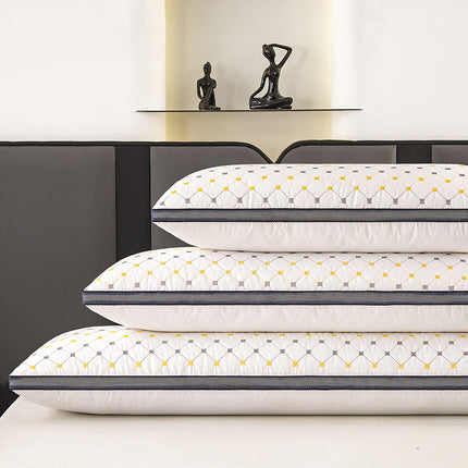 Long Double Pillow | Ergonomic Support Cushion