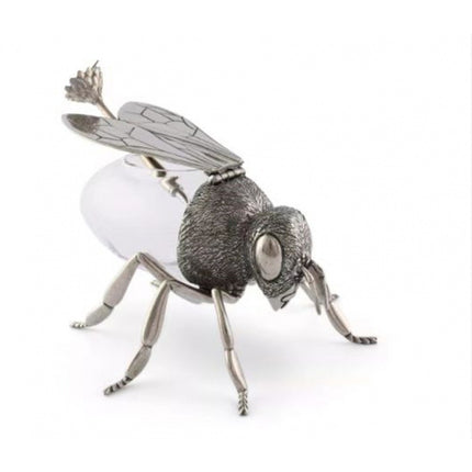 Honey Bee Shaped Honey Serving Pot with Scoop – Beautifully Crafted | Ikeame