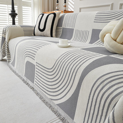 Chenille Sofa Cover | Luxury Full Wrap Couch Throw
